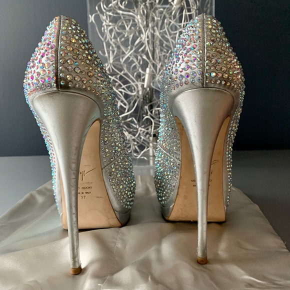 Giuseppe Zanotti peep-toe platform pumps - Picture 4 of 8